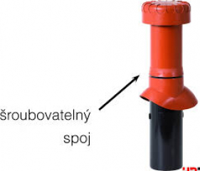 HPI-Větrák dlouhý 100 červený