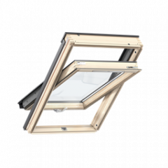 VELUX- GZL 1051 B -FK06 66x118-dvojsklo-klika dole