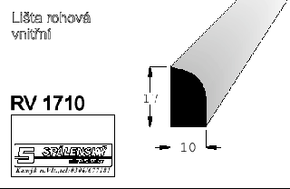 Lišta-S-SM-nastavená-rohová vnitřní-RV 1710x2400mm